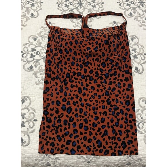 Women's Slimming Leopard High Neck Tankini Top - Dreamsuit by Miracle Brands 10 - Picture 1 of 4